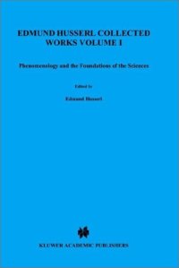 cover of the book Ideas Pertaining to a Pure Phenomenology and to a Phenomenological Philosophy: Third Book: Phenomenology and the Foundations of Science