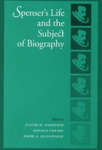 cover of the book Spenser's Life and the Subject of Biography (Massachusetts Studies in Early Modern Culture)