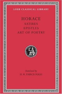 cover of the book Horace: Satires, Epistles, Ars Poetica