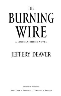 cover of the book Lincoln Rhyme 09 Burning Wire