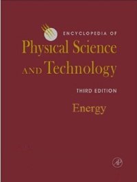 cover of the book Encyclopedia of Physical Science and Technology, 3e, Energy