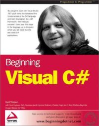 cover of the book Beginning Visual C# (Programmer to Programmer)