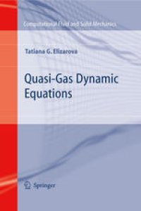 cover of the book Quasi-Gas Dynamic Equations