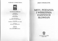 cover of the book Mity, podania i wierzenia dawnych Słowian