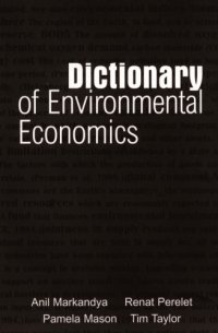 cover of the book Dictionary of Environmental Economics