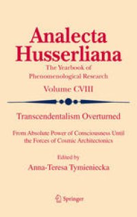 cover of the book Transcendentalism Overturned: From Absolute Power of Consciousness Until the Forces of Cosmic Architectonics