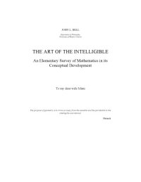 cover of the book Art of the Intelligible: An Elementary Survey of Mathematics.