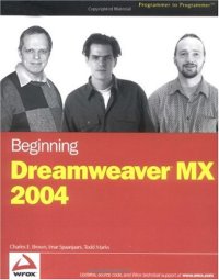 cover of the book Beginning Dreamweaver MX 2004