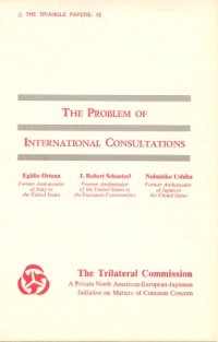 cover of the book The Problem of International Consultations