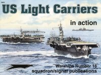 cover of the book US Light Carriers in action - Warships No. 16