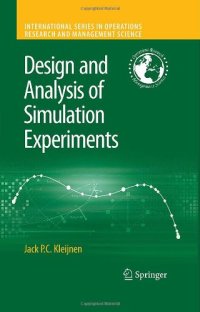 cover of the book Design and Analysis of Simulation Experiments