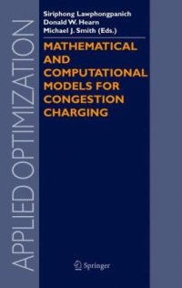 cover of the book Mathematical and Computational Models for Congestion Charging