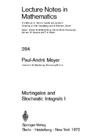 cover of the book Martingales and Stochastic Integrals I