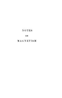 cover of the book Notes on Magnetism