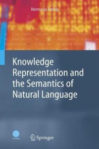 cover of the book Knowledge Representation and the Semantics of Natural Language