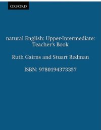 cover of the book Natural English Upper Intermediate Teacher's Book