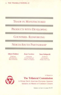 cover of the book Trade in Manufactured Products with Developing Countries: Reinforcing North-South Partnership