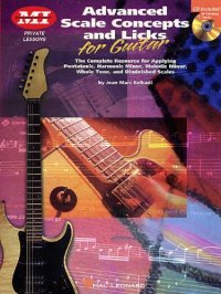 cover of the book Advanced Scale Concepts and Licks for Guitar: Private Lessons