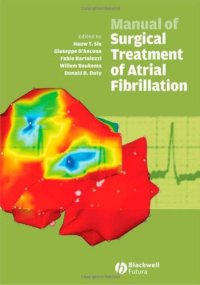 cover of the book Manual of Surgical Treatment of Atrial Fibrillation