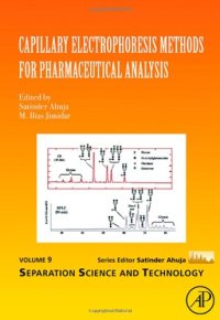 cover of the book Capillary Electrophoresis Methods for Pharmaceutical Analysis