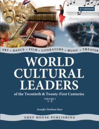 cover of the book World Cultural Leaders of the 20th & 21st Centuries, 2nd Edition (2 Volume Set)