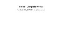 cover of the book Freud - Complete works