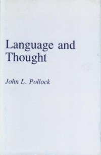 cover of the book Language and Thought