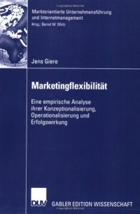 cover of the book Marketingflexibilität  German 