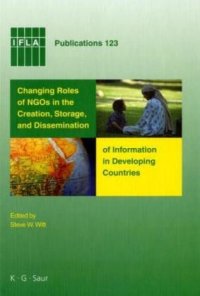 cover of the book IFLA 123: Changing Roles Of NGO's In Developing Countries (IFLA Publications)