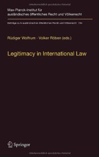 cover of the book Legitimacy in International Law