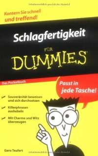 cover of the book Schlagfertigkeit Fur Dummies Das Pocketbuch