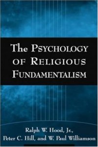 cover of the book The Psychology of Religious Fundamentalism