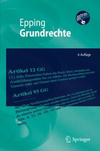 cover of the book Grundrechte