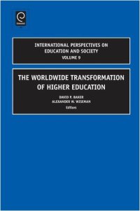 cover of the book The Worldwide Transformation of Higher Education (International Perspectives on Education and Society, vol. 9)