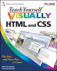 cover of the book Teach Yourself VISUALLY HTML and CSS