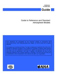 cover of the book Guide  to  Reference  and  Standard  Atmosphere  Models