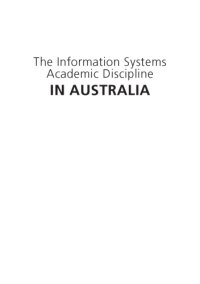 cover of the book The Information Systems Academic Discipline in Australia