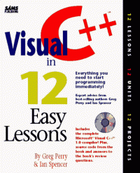 cover of the book Visual C++ in 12 easy lessons