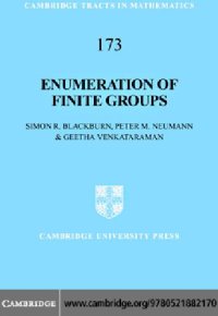 cover of the book Enumeration of Finite Groups