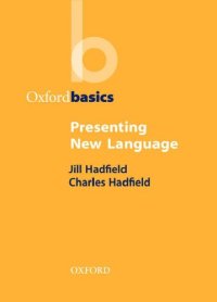 cover of the book Presenting New Language (Oxford Basics)