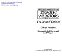 cover of the book Dragon Warriors: The Power of Darkness No. 5 (Dragon Warriors)