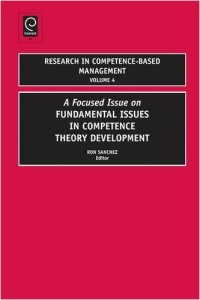 cover of the book A Focused Issues on Fundamental Issues in Competence Theory Development (Research in Competence Based Management) (Research in Competence-Based Management)