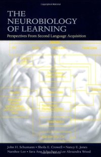 cover of the book The Neurobiology of Learning: Perspectives From Second Language Acquisition