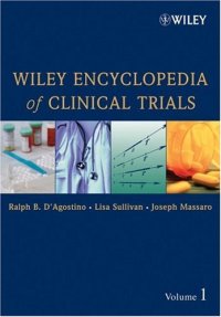 cover of the book Wiley Encyclopedia of Clinical Trials