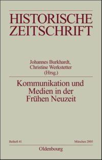 cover of the book Kommunikation und Medien in der Frühen Neuzeit