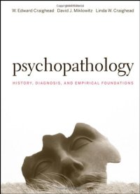 cover of the book Psychopathology: History, Diagnosis, and Empirical Foundations