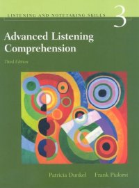 cover of the book Advanced Listening Comprehension: Developing Aural and Notetaking Skills