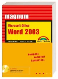 cover of the book Microsoft Office Word 2003 magnum