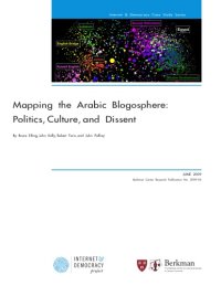 cover of the book Mapping the Arabic Blogosphere: Politics, Culture, and Dissent