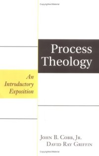 cover of the book Process Theology: An Introductory Exposition